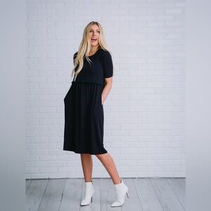 Undercover Mama Fringe Nursing Dress
